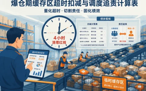 爆仓期缓存区超时清算与调度追责绩效表单实操版）（2026年版）