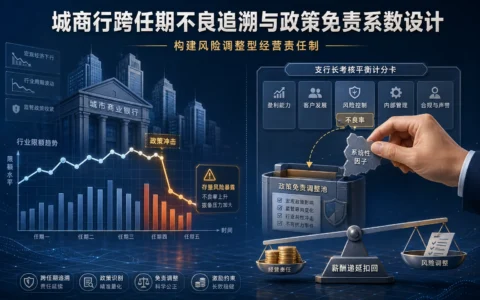 城商行支行长跨任期不良追溯与政策免责系数设计框架（2026年版）