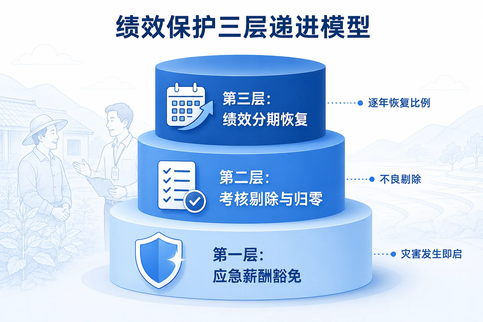 农户小额信用贷款自然灾害不良尽职免责与绩效恢复机制
