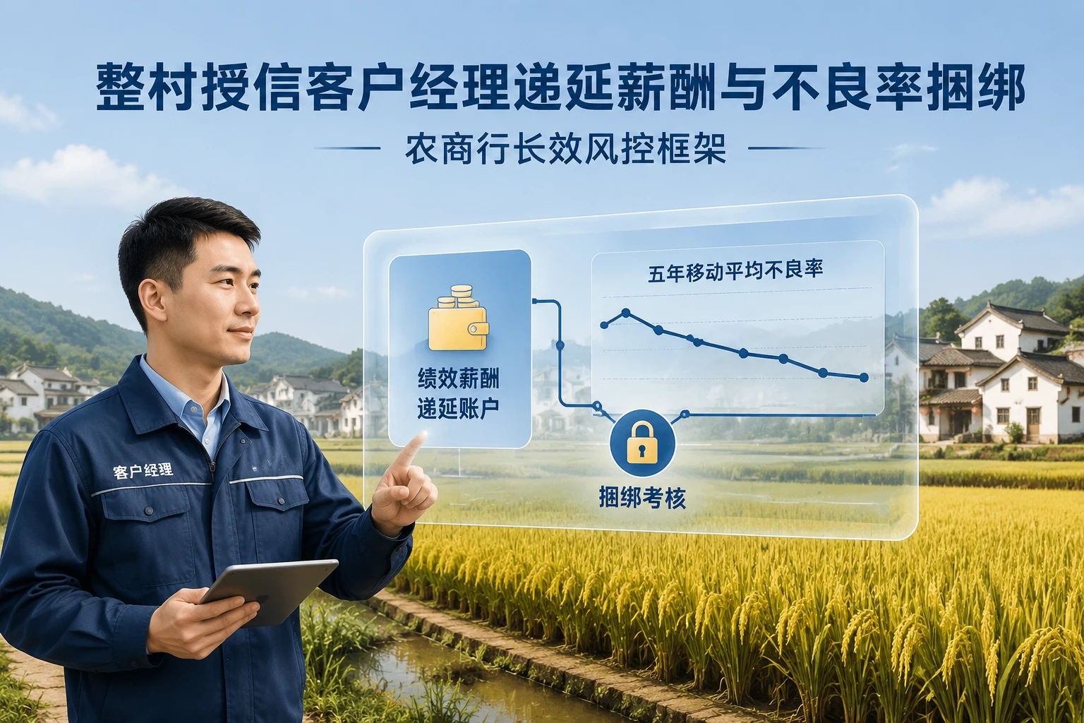 整村授信客户经理递延薪酬与不良率捆绑：农商行长效风控框架（2026年版）