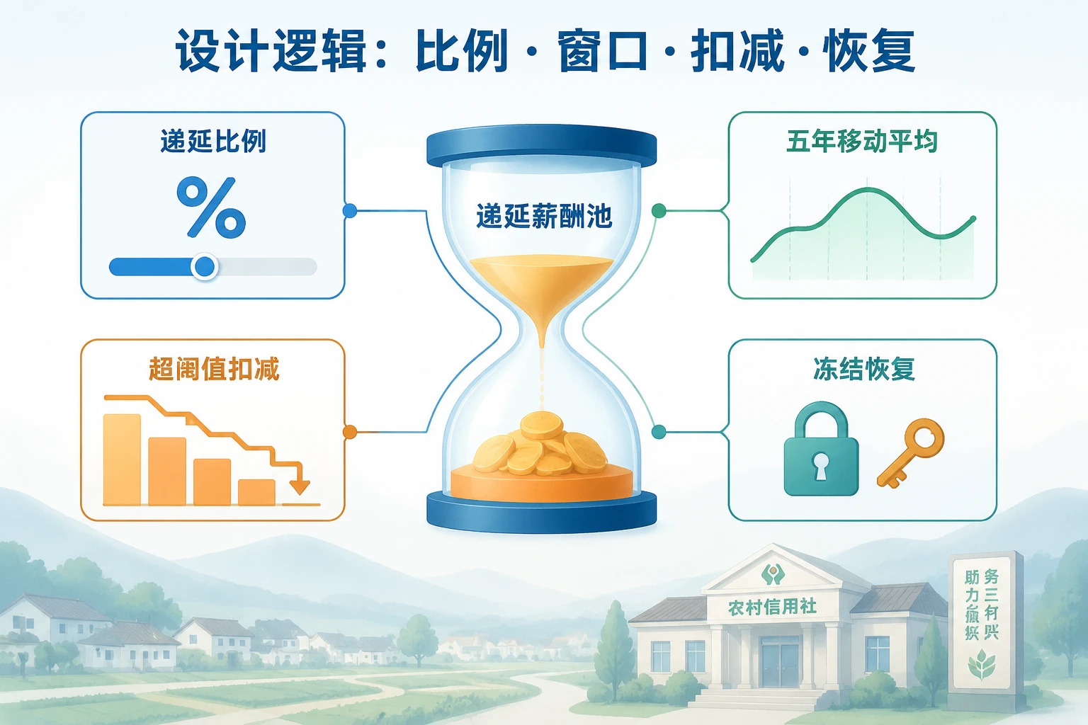 整村授信客户经理递延薪酬与不良率捆绑：农商行长效风控框架（2026年版）