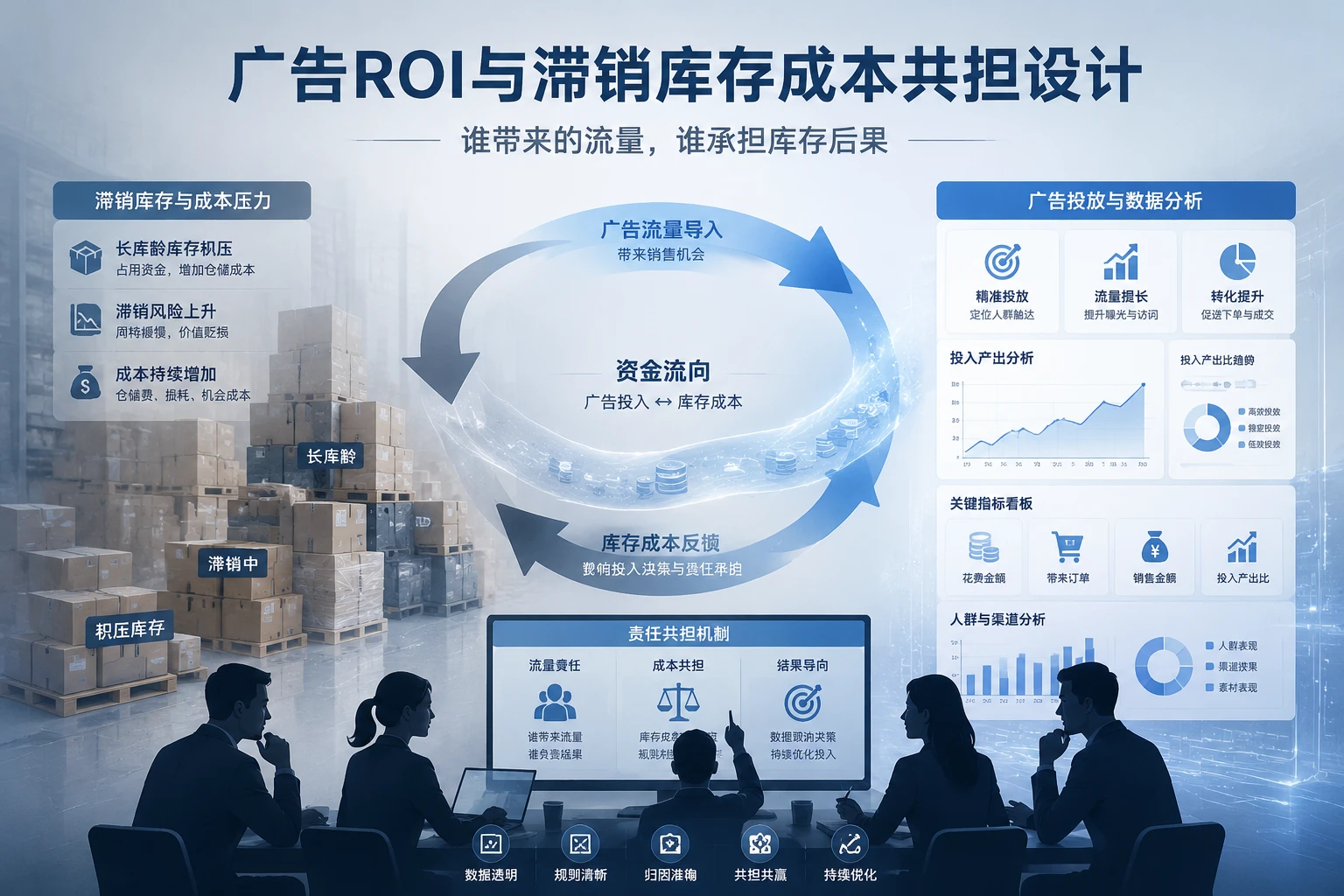 跨境电商广告ROI与滞销库存成本共担设计