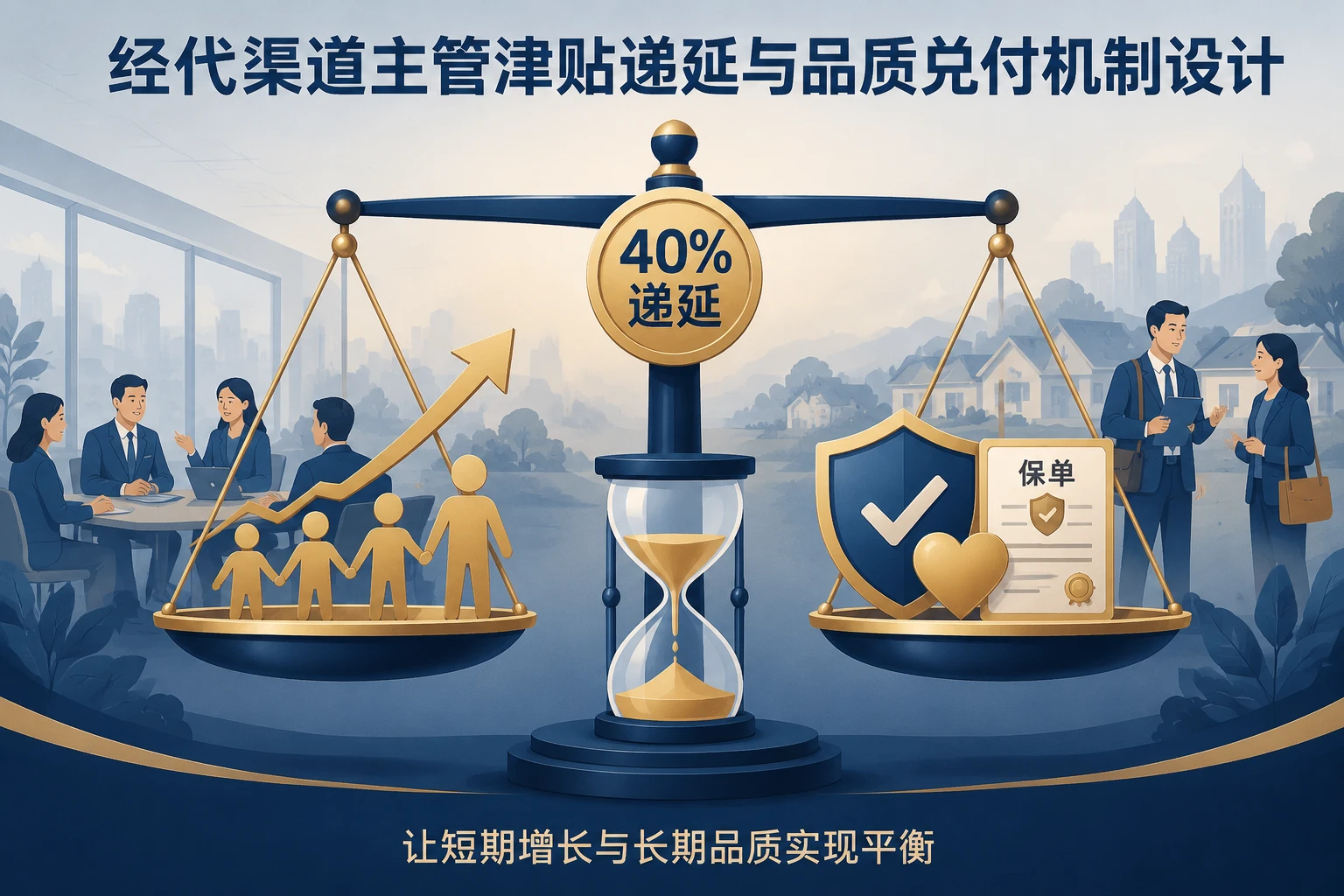 经代渠道主管津贴递延与品质兑付机制设计(2026年版)