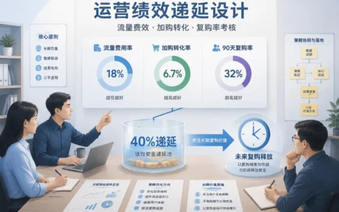 2026年独立站运营绩效递延框架：以复购率驱动的客户资产化考核设计