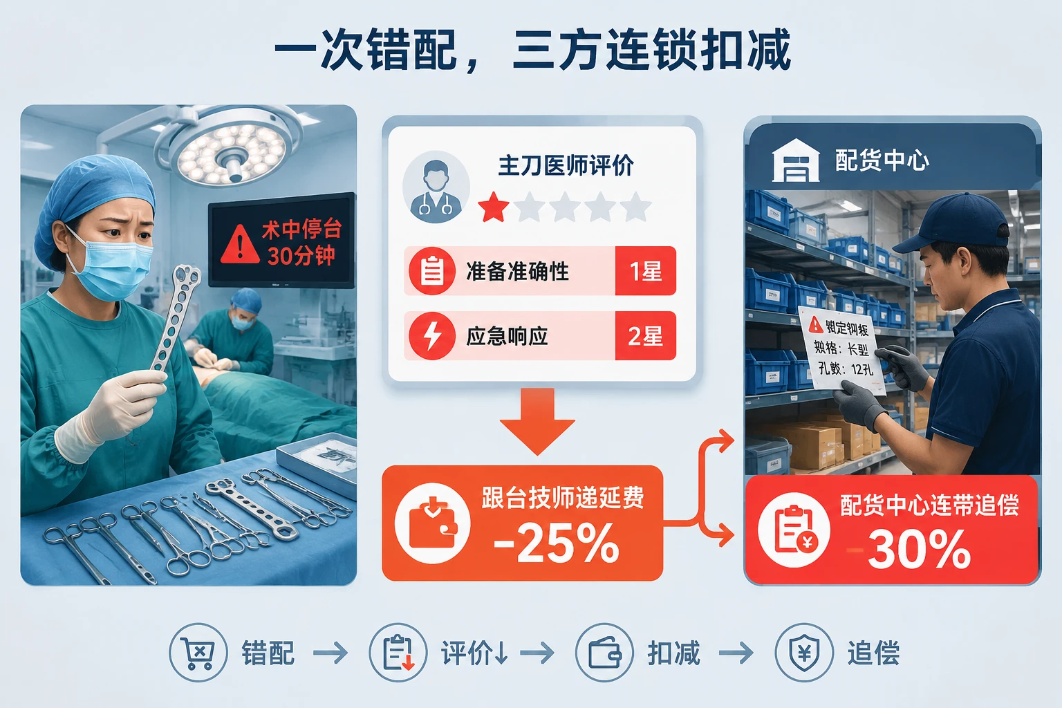 跟台技师绩效递延：手术零差错与医师评价双维扣减及追偿设计（2026年版）