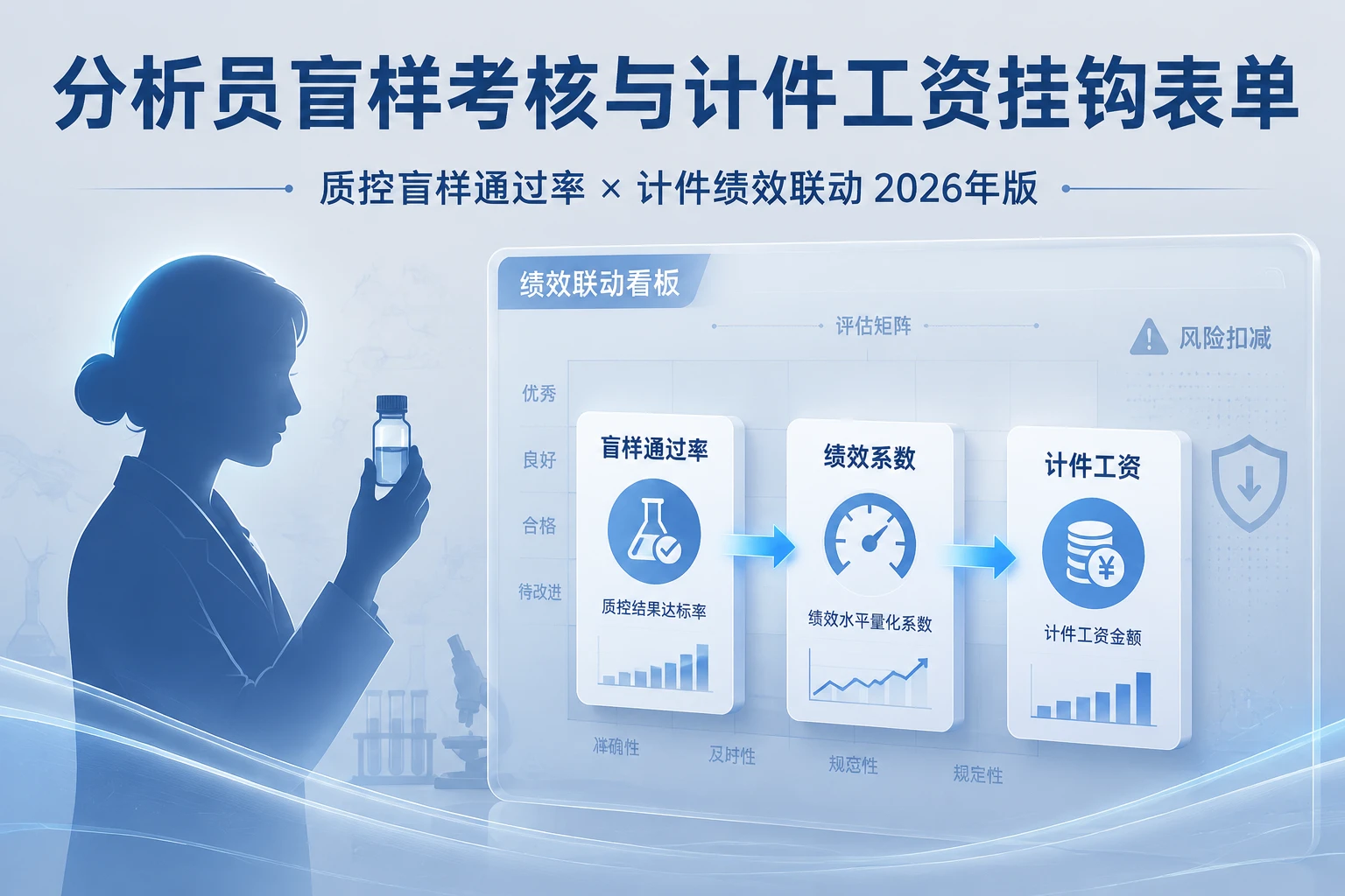 第三方环境检测分析员盲样考核与计件工资挂钩表单（2026年版）