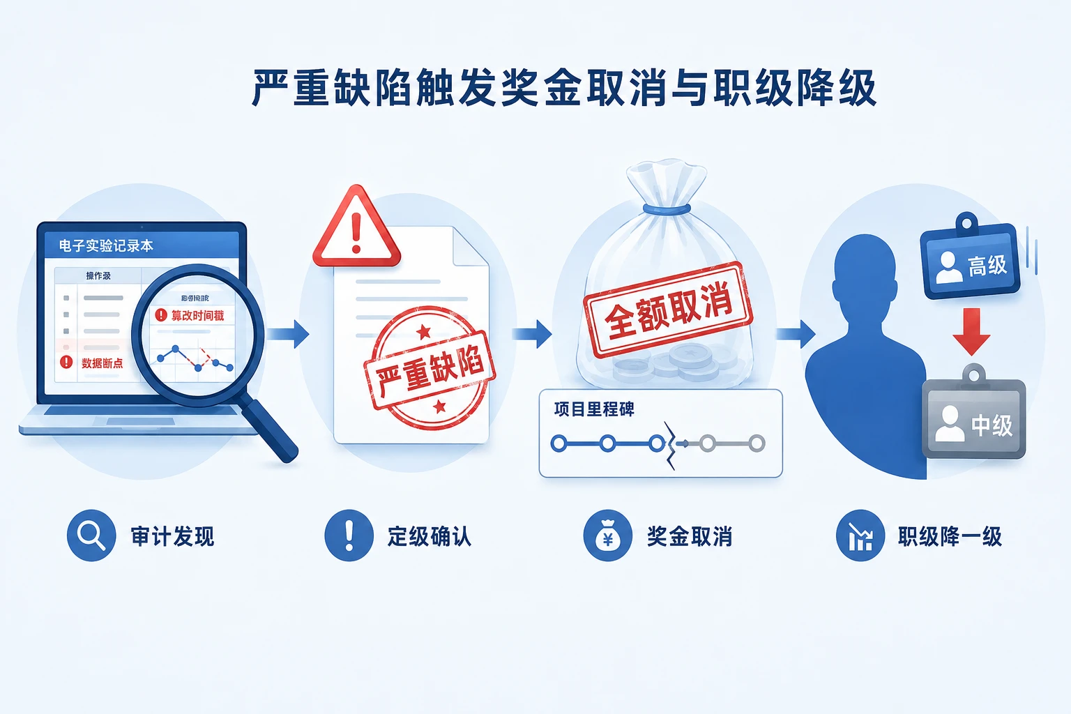 生物制药CDMO研发数据完整性缺陷取消里程碑奖金与职级降级机制(2026年版)
