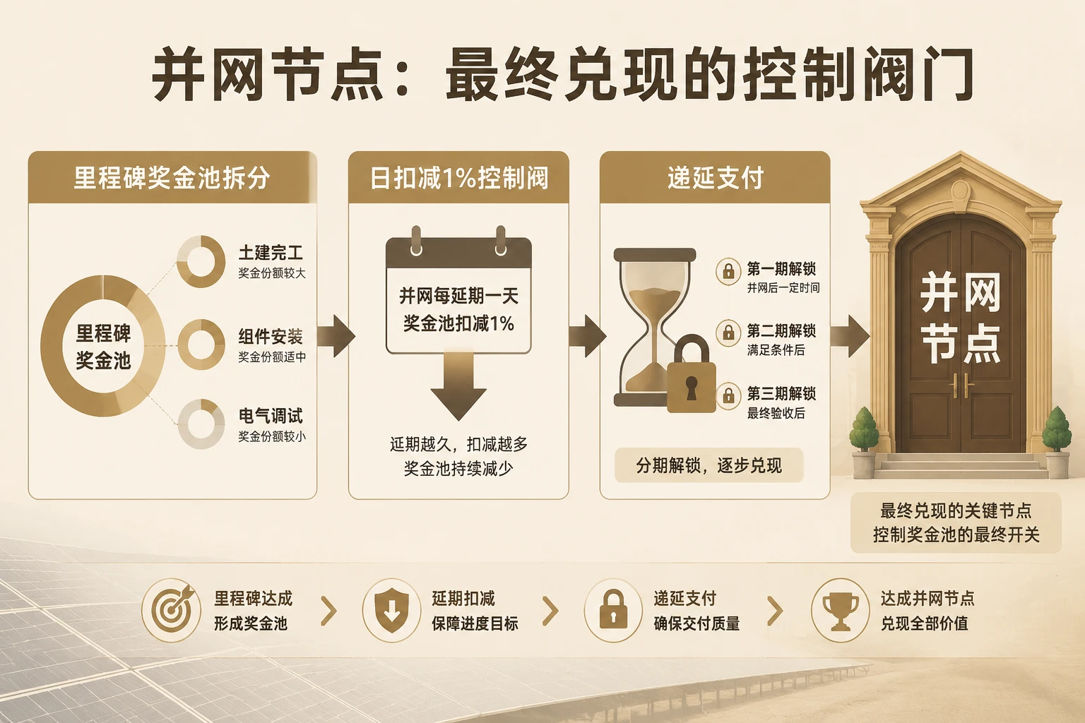 2026年光伏EPC项目经理全周期对赌:延期扣罚与超额利润分享