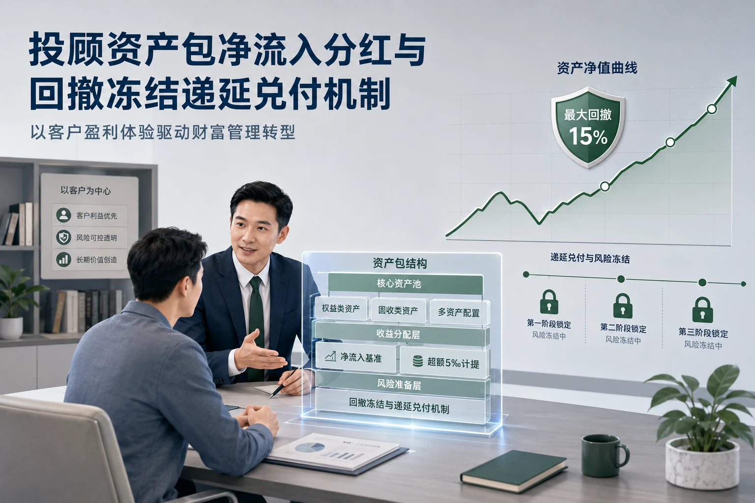 投顾资产包净流入分红制与回撤冻结递延兑付机制拆解(2026年版)