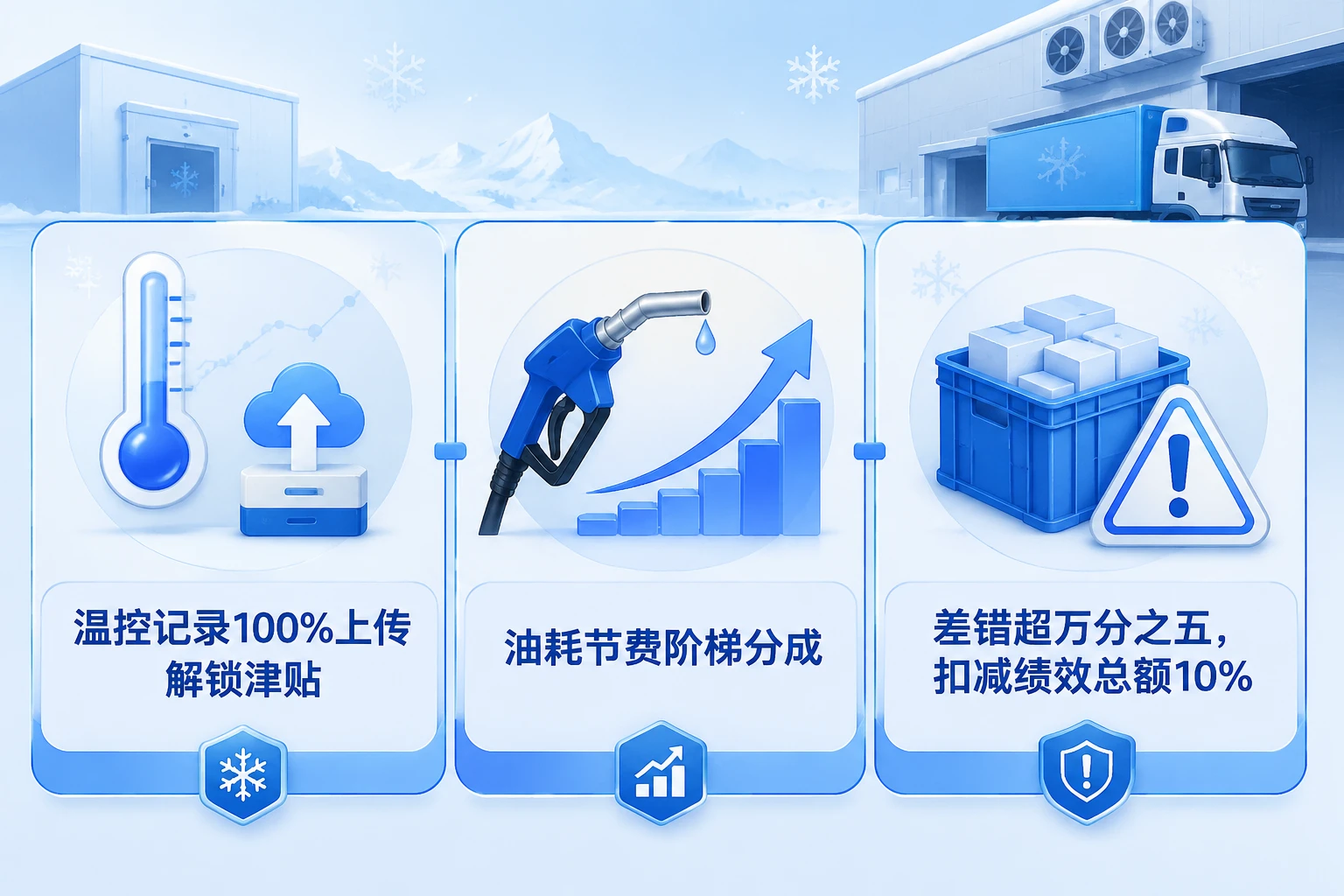2026年医药冷链配送班组温控油耗节费考核表