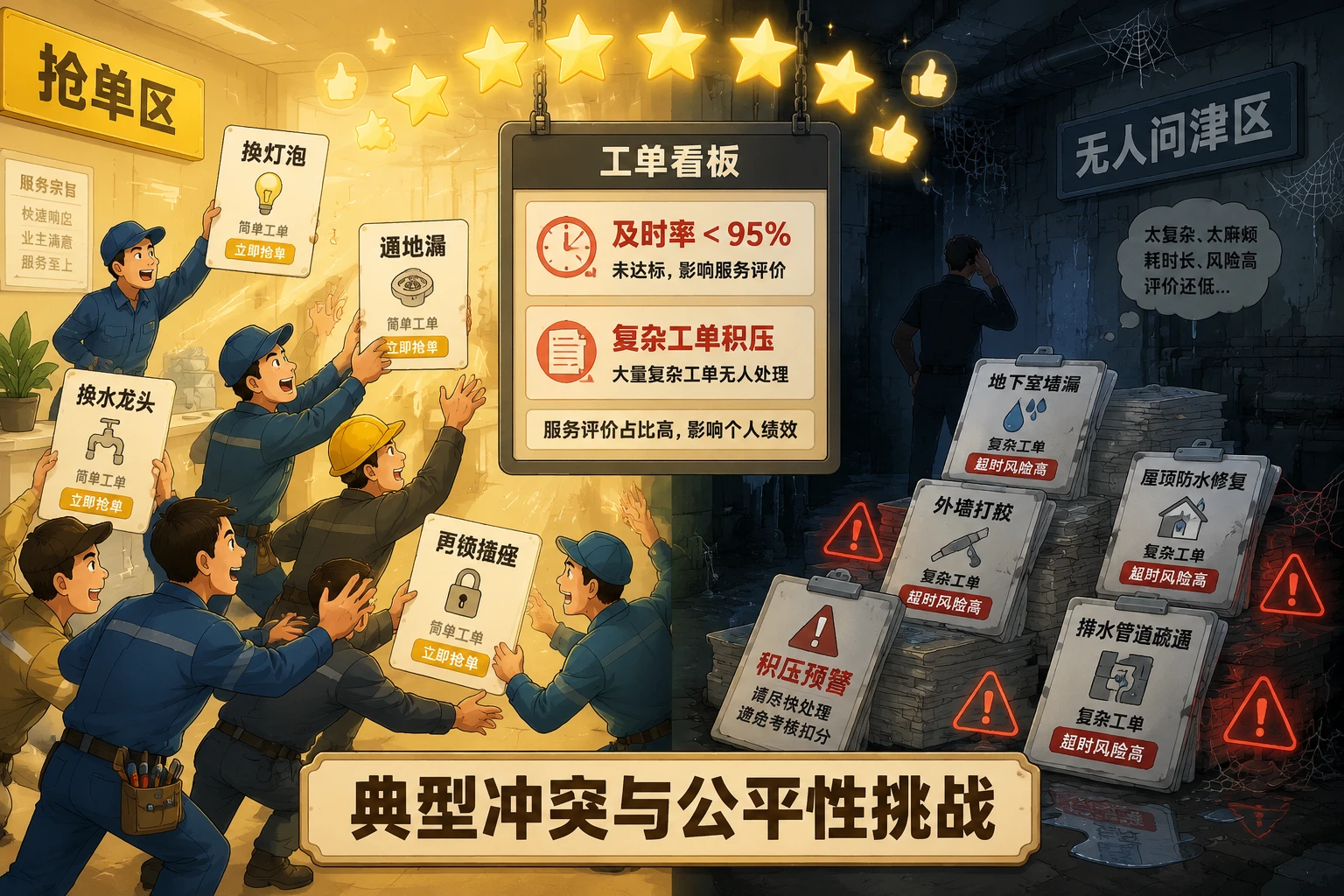 2026年物业维修抢单计件与增值服务业主评价联动激励