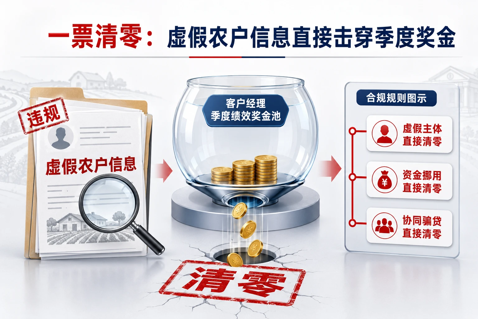 2026年农商行零售客户经理普惠积分制:合规一票清零与涉农超额解锁