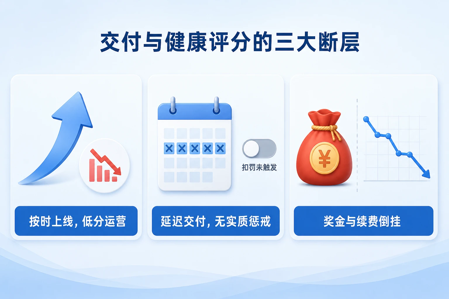 2026年SaaS实施顾问绩效双挂钩规则：交付及时率与客户健康评分联考