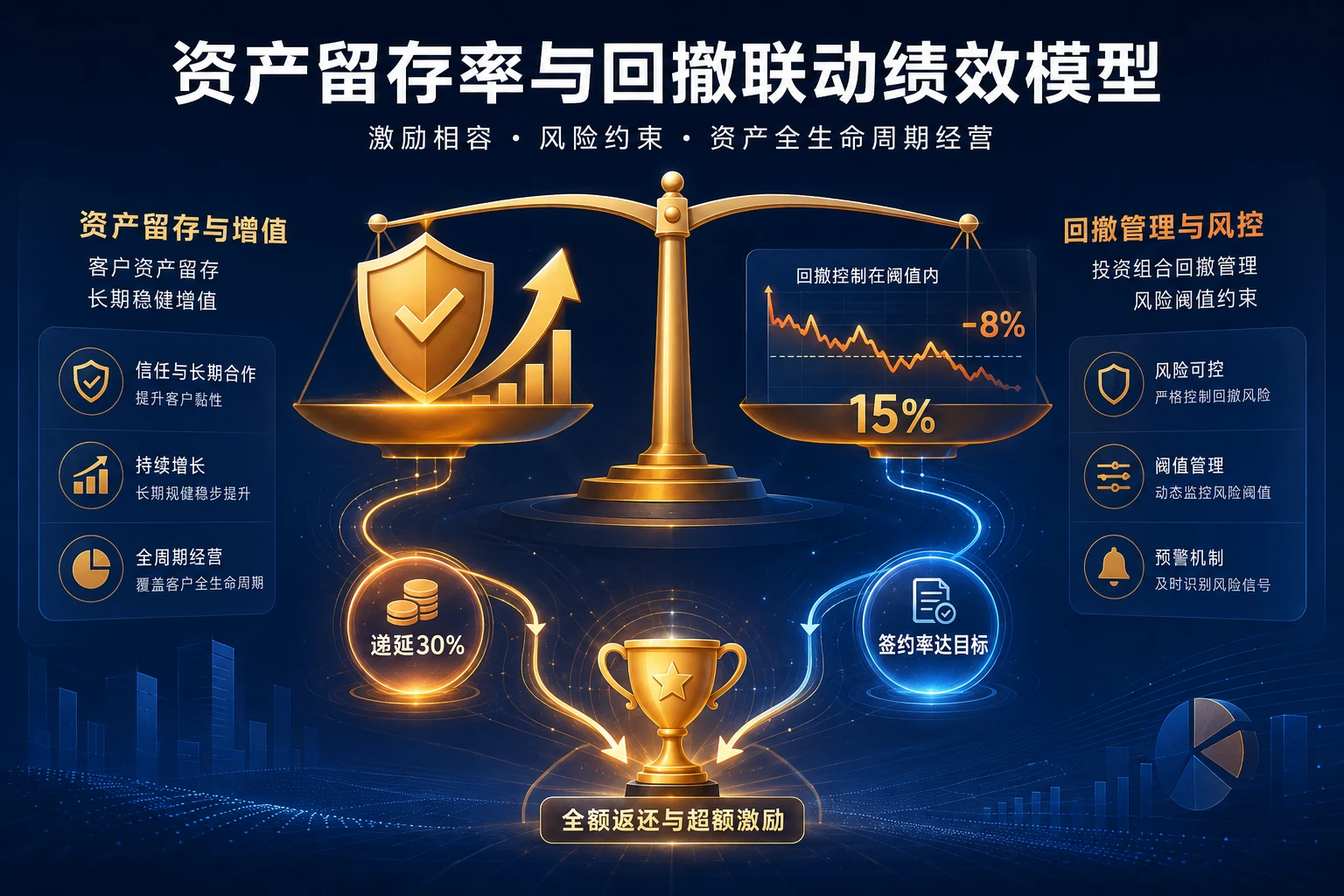 券商财富顾问资产留存率与回撤签约联动绩效模型(2026年版)