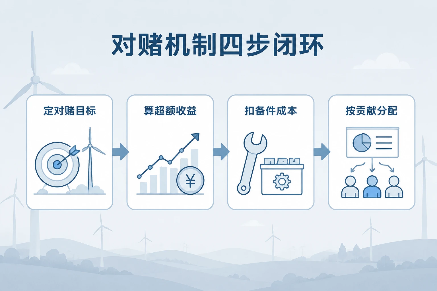 风电运维班组发电量对赌：超额5%奖励8%与备件扣减联动（2026年版）