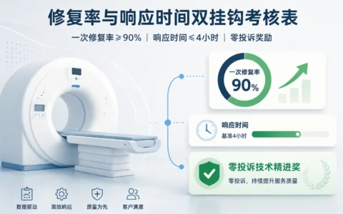 2026年医疗设备售后工程师双挂钩绩效考核表模板与填写指南（附扣减规则）