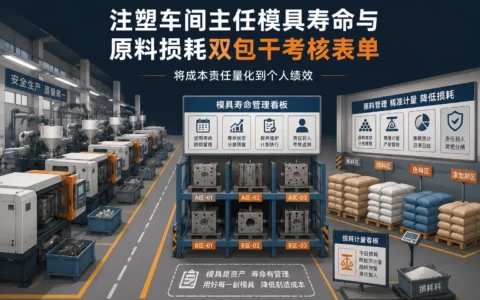 注塑车间主任模具寿命与原料损耗双包干考核表（附填写指南）