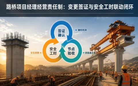 路桥项目经理经营责任制：变更签证、安全工时与节点验收联动考核模型深度版）（2026年版）