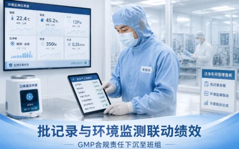 医疗器械洁净车间班长绩效联动考核表：批记录与环境监测扣减规则（附模板）