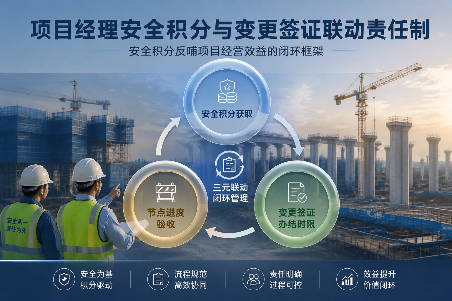 项目经理安全积分与变更签证联动责任制