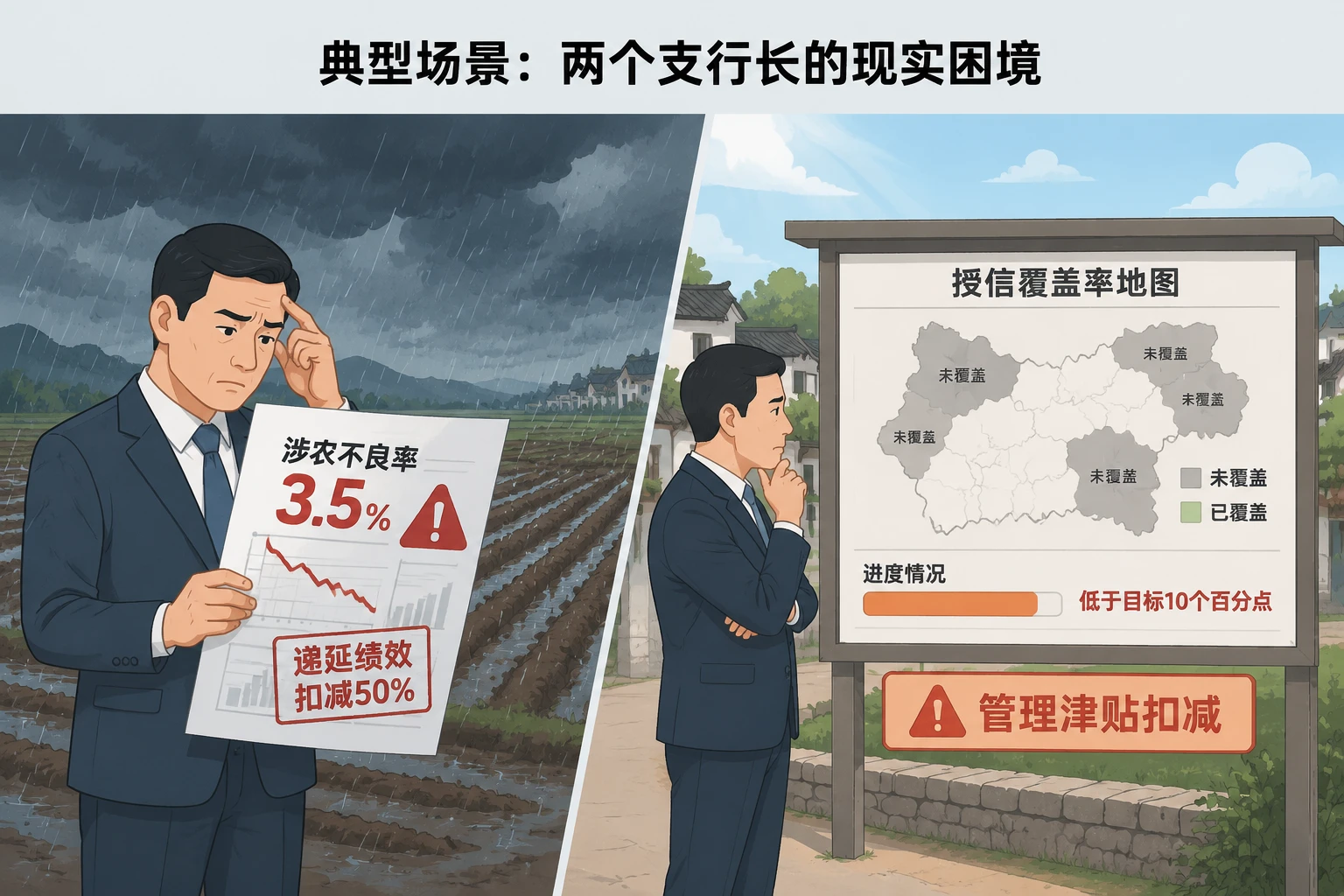 2026年村镇银行支行长绩效递延30%：不良率红线与授信标杆奖规则实操版）