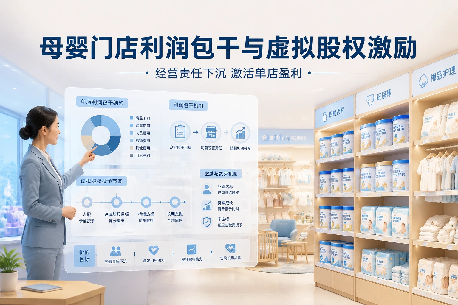连锁母婴门店利润包干与虚拟股权激励设计：品类分红人效提升白皮书（2026年版）