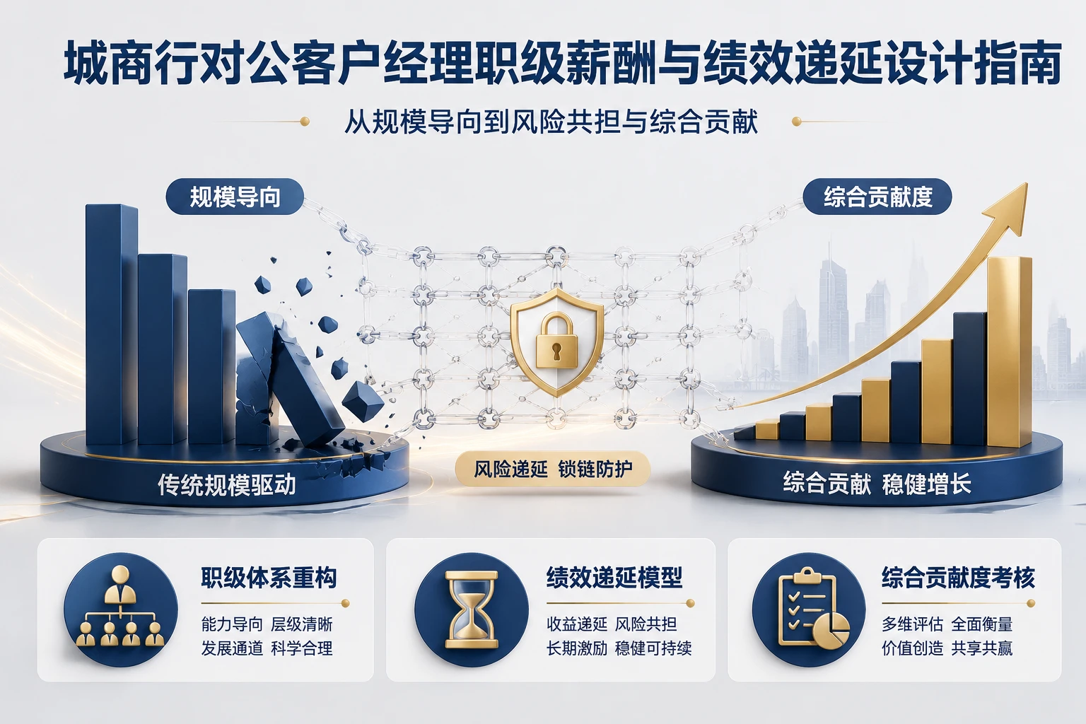 城商行对公客户经理职级薪酬与绩效递延设计指南