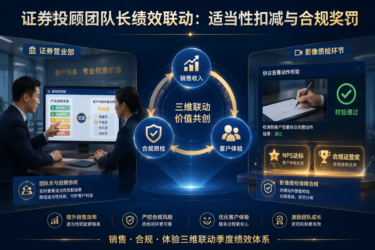 证券投顾团队长绩效联动：适当性扣减与合规奖罚（2026年版）