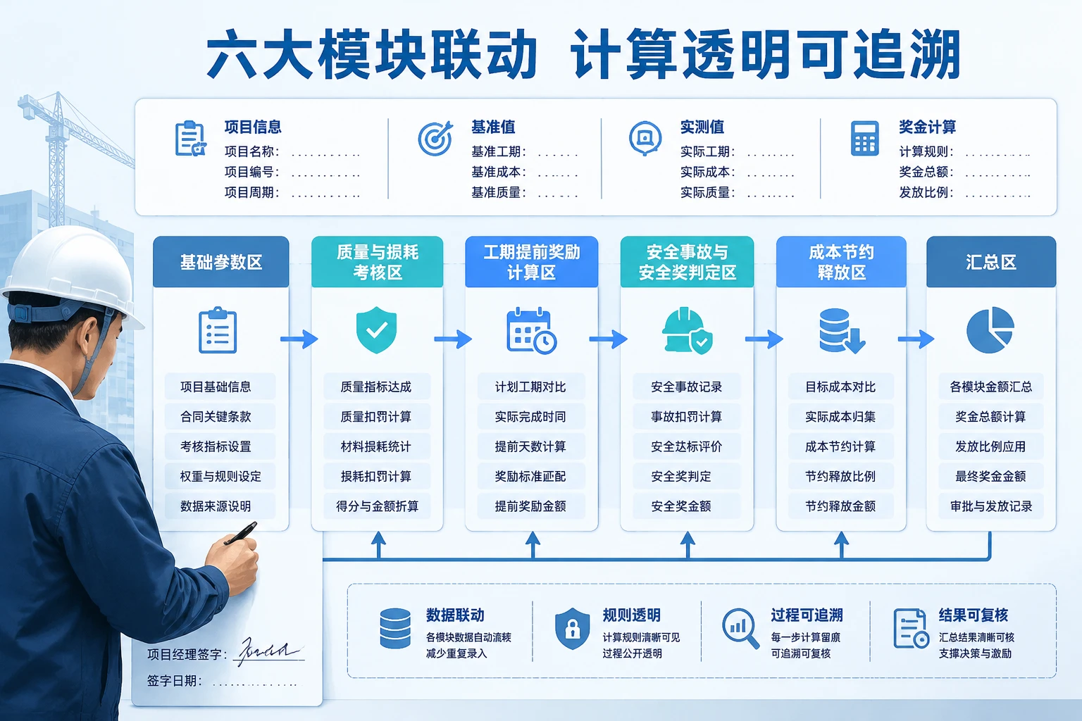 钢结构项目经理焊缝损耗与工期安全激励模板