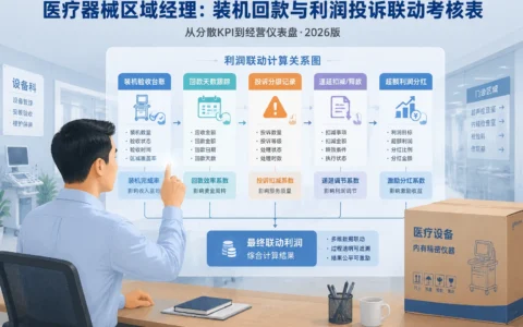 医疗器械区域经理绩效递延考核表：装机验收、回款天数与客户投诉联动规则（2026年版）