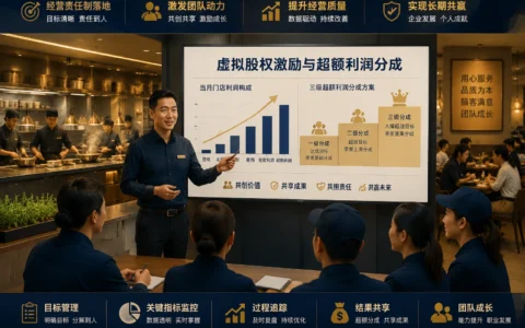 连锁餐饮虚拟股权激励与利润包干白皮书：三级超额分成、人效基准与退出机制设计（2026年版）