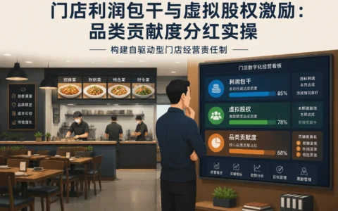 2026年连锁餐饮门店利润包干与虚拟股权激励：设计逻辑与落地框架