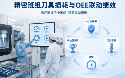 医疗器械精密班组刀具损耗与OEE联动绩效模板适用）（2026年版）