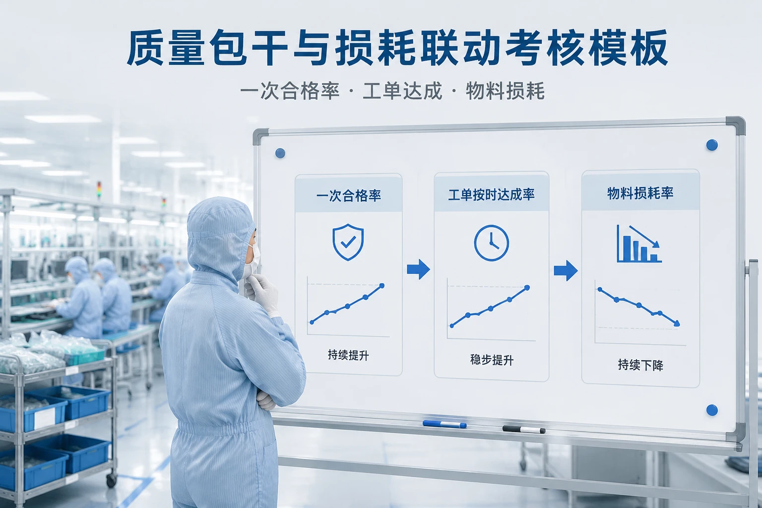 医疗器械装配班组质量包干与损耗联动考核模板