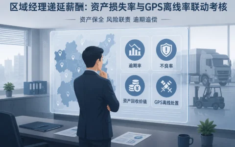 2026年融资租赁区域经理递延薪酬考核：逾期率、GPS离线与资产回收联动方案及案例