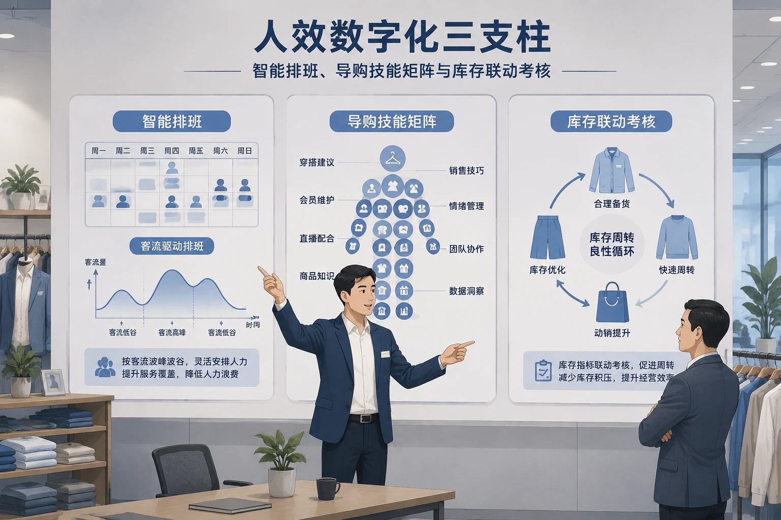 连锁服饰店长利润包干制：门店人效与智能排班重构（2026年版）