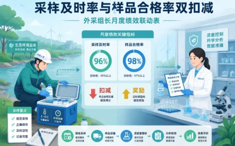 2026年外采组长绩效联动模板：采样及时率与样品合格率穿透联责表