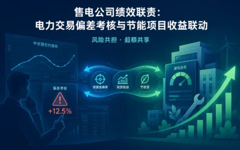售电公司绩效联责机制设计：交易偏差考核与节能收益联动框架