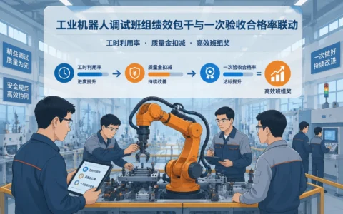 工业机器人调试班组绩效包干模板：工时利用率与质量联动核算表