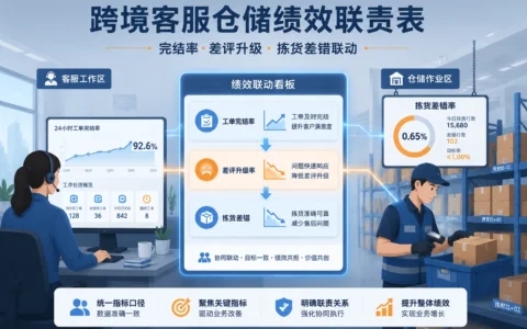 跨境客服仓储绩效联责模板：从各自为战到利益捆绑的考核方案（2026年版）