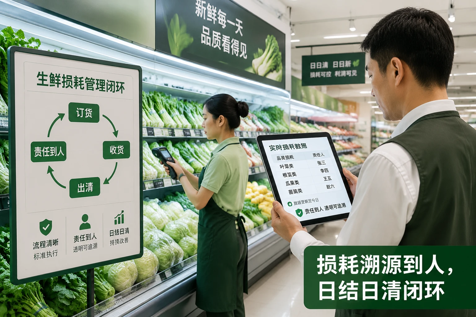 连锁超市店长经营责任制重构：人效数字化与生鲜损耗双控（2026年版）