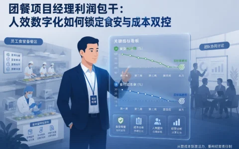 团餐项目经理利润包干与人效数字化双控：食安成本红线下的组织变革（2026年版）