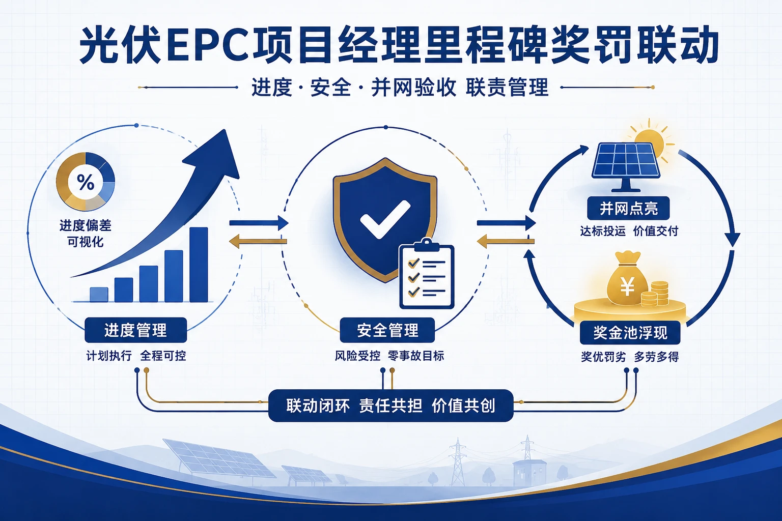 光伏EPC项目经理里程碑奖罚联动表单（2026年版）