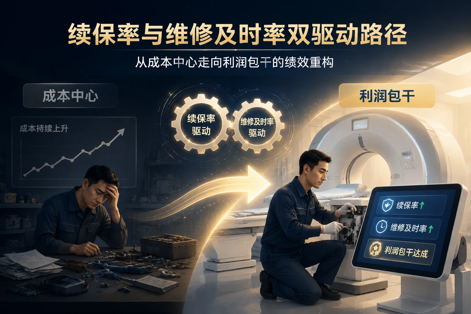 2026年医疗器械售后绩效激励变革：续保率与维修及时率双驱动路径