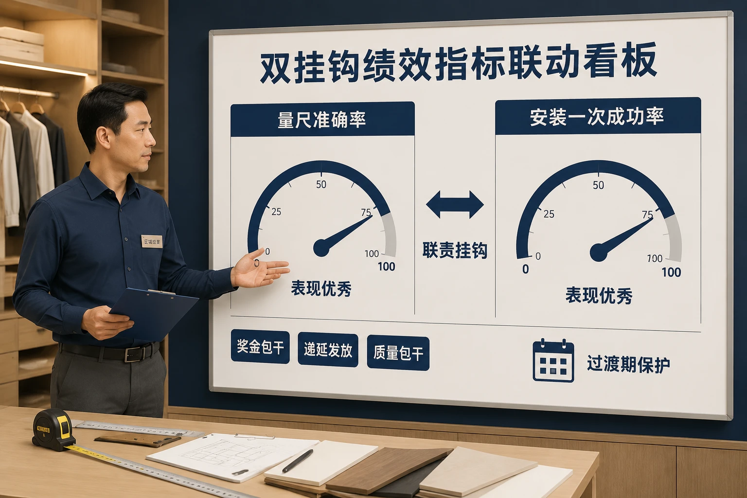 2026年定制家居门店设计师绩效联动：量尺准确率与安装一次成功率双挂钩案例）