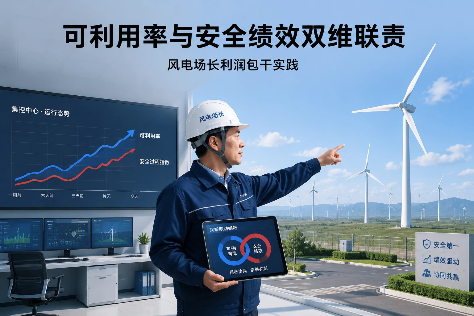 2026年风电场长利润包干设计：可利用率与安全绩效双维联责机制