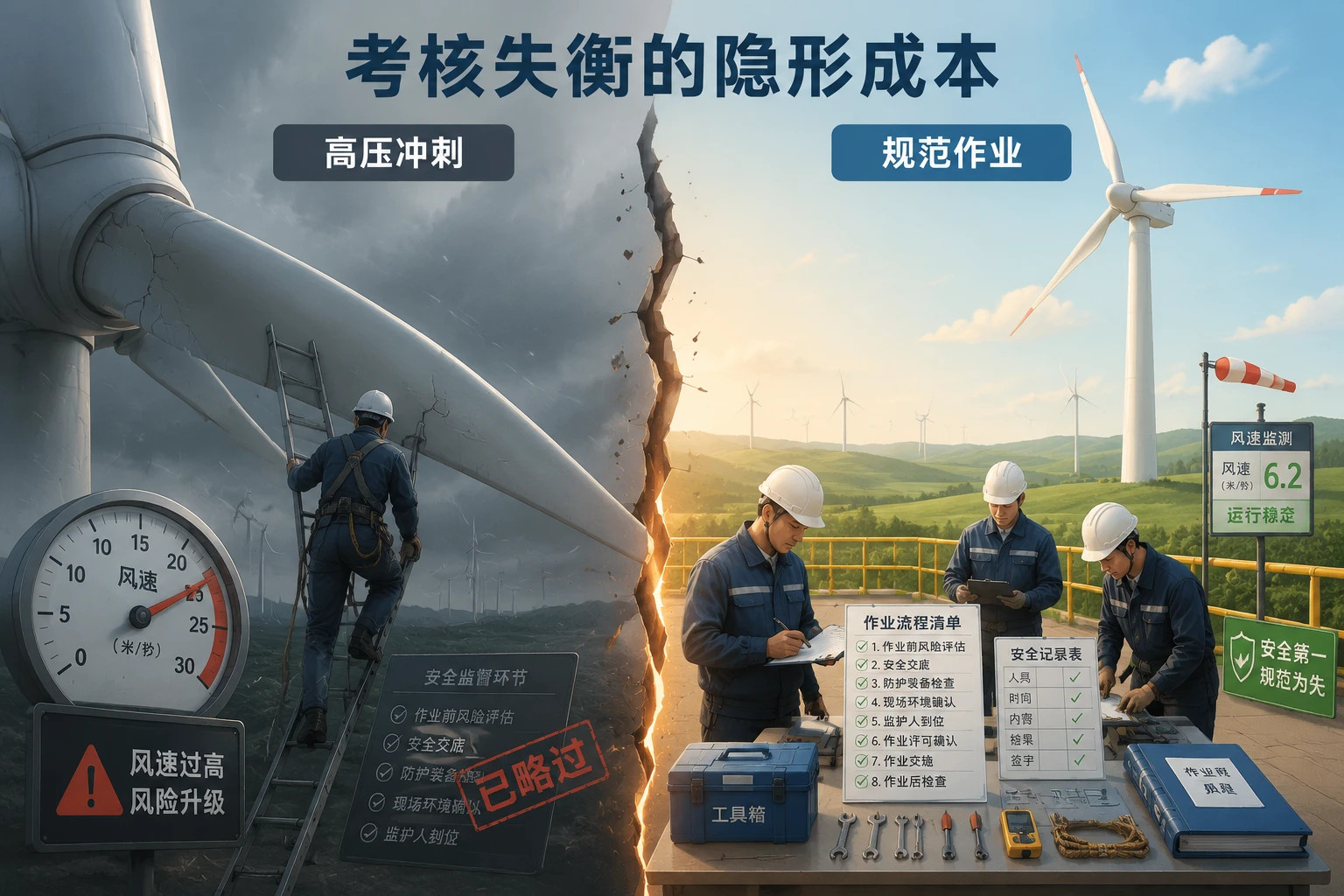 2026年风电场长利润包干设计：可利用率与安全绩效双维联责机制