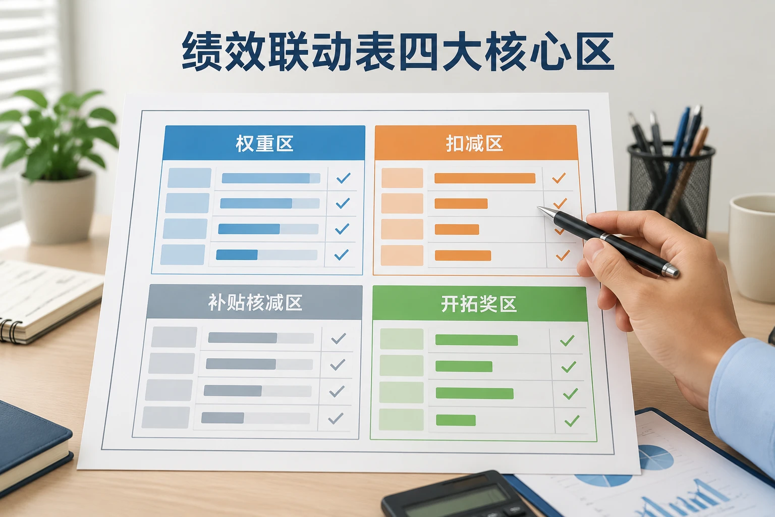 医疗器械区域销售经理月度绩效联动表：跟台与回款双挂钩（2026年版）
