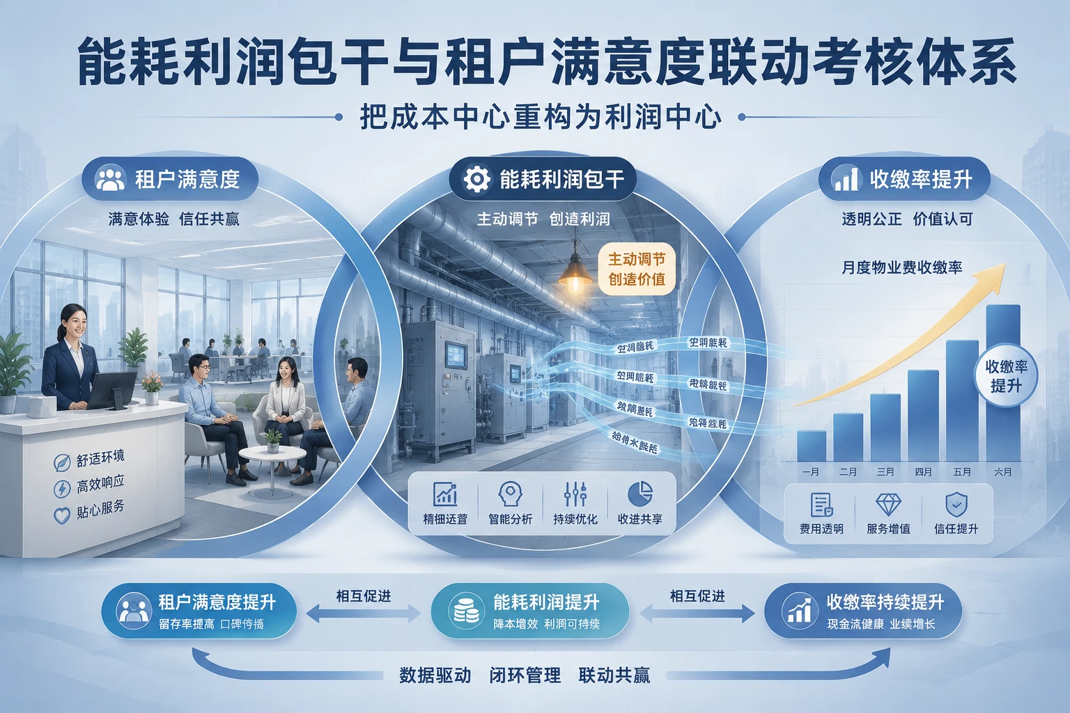 商写项目能耗利润包干:租户满意度与物业费收缴率联动考核体系(2026年版)