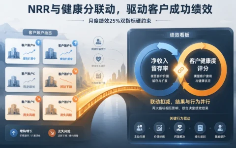 SaaS客户成功经理绩效设计：NRR与健康度评分联动扣减方案案例）（2026年版）